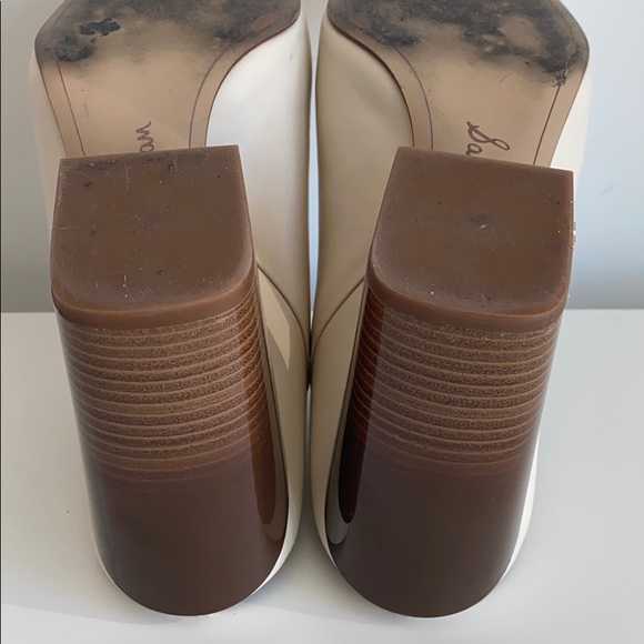 Sam Edelman Cream Mule Clogs - sz 8.5 - Picture 9 of 9